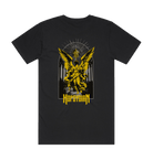 Black Printed T-shirt Back