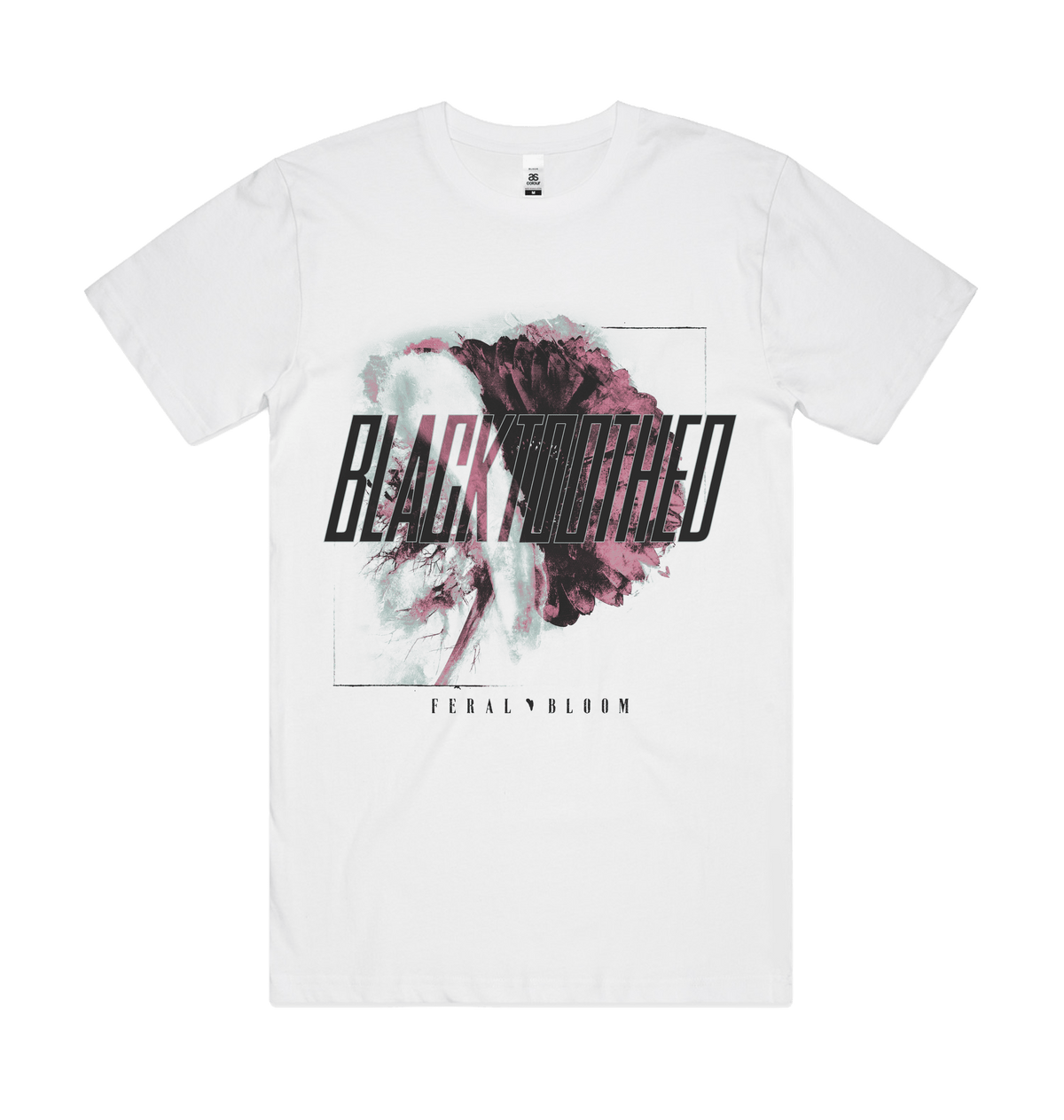 White Printed T-shirt Front