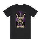 Black Printed T-shirt Back